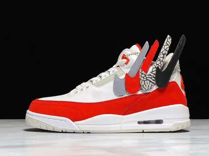 Tinker Jordan White Air Retro CJ0939-100 3 University Red 0525